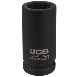Головка ударная глубокая 3/4'', 25мм (12гр.) JCB JCB-46810025