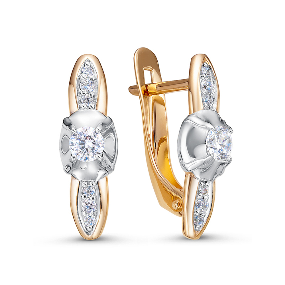 Серьги из золота 585 пробы