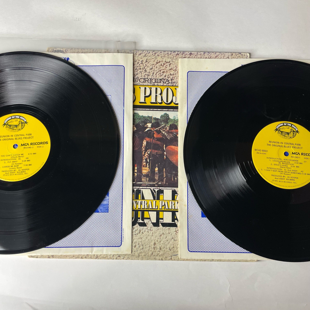 Винтажная виниловая пластинка LP The Blues Project, Reunion In Central Park (США 1973)