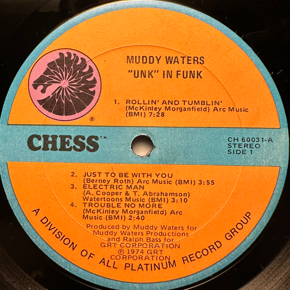 Muddy Waters - "Unk" In Funk (США 1977г.)