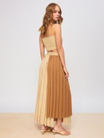 Юбка Corrugation Beige