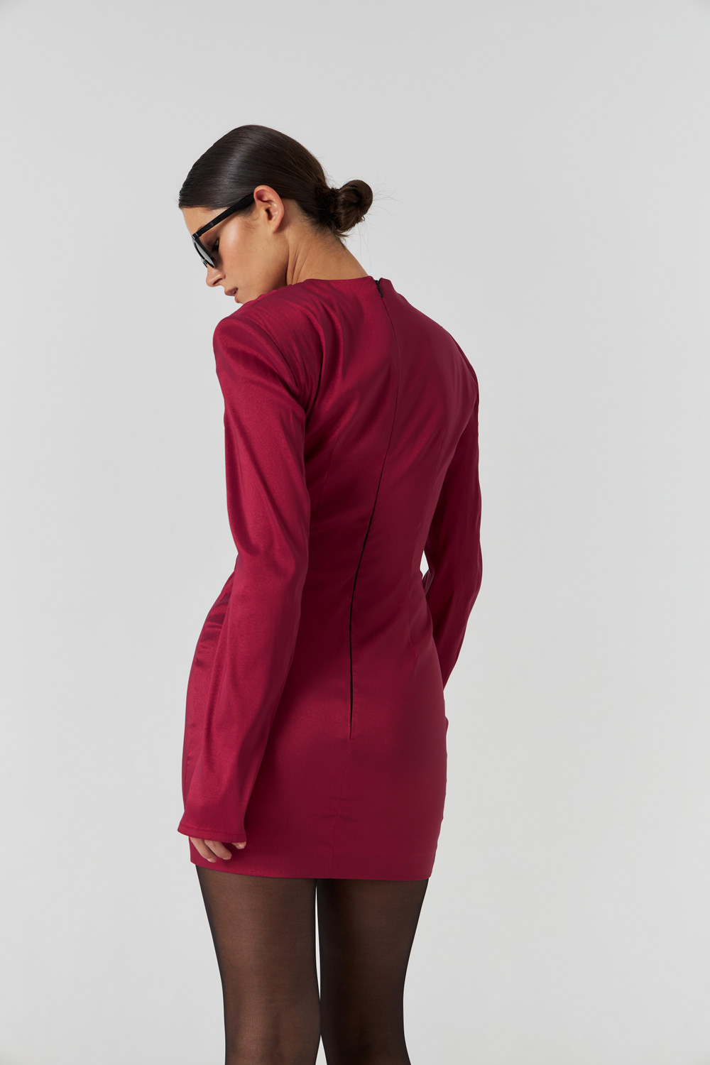 Платье с драпировкой