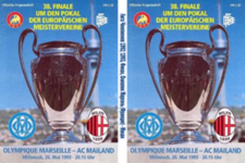 Лига Чемпионов 1992/1993, Финал, Олимпик Марсель (Франция) - Милан