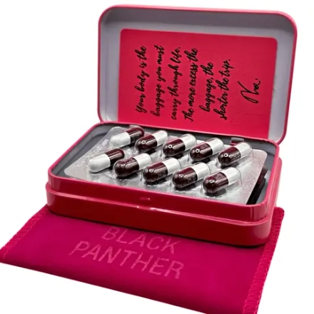 Черная Пантера (Розовая Пантера) эффективные капсулы для похудения