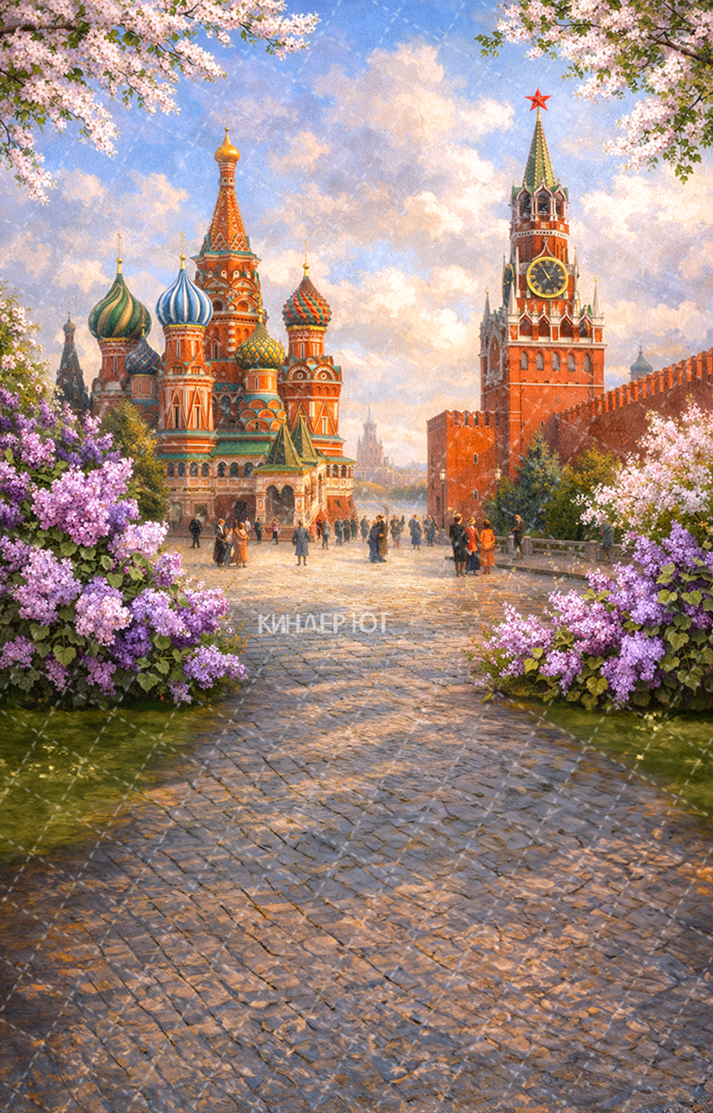 Фотофон "Красная площадь" арт. ФФ911-43