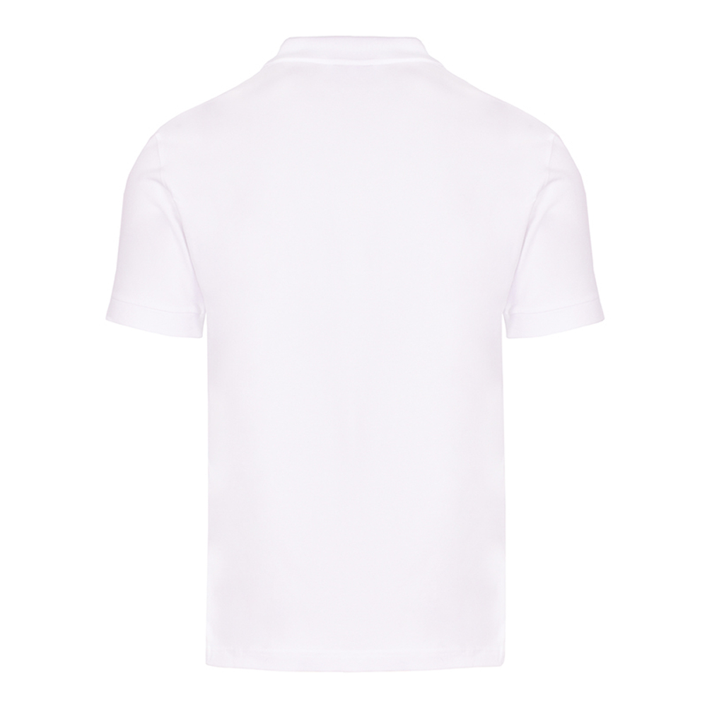 Мужское теннисное поло EA7 Man Jersey Polo Shirt - white