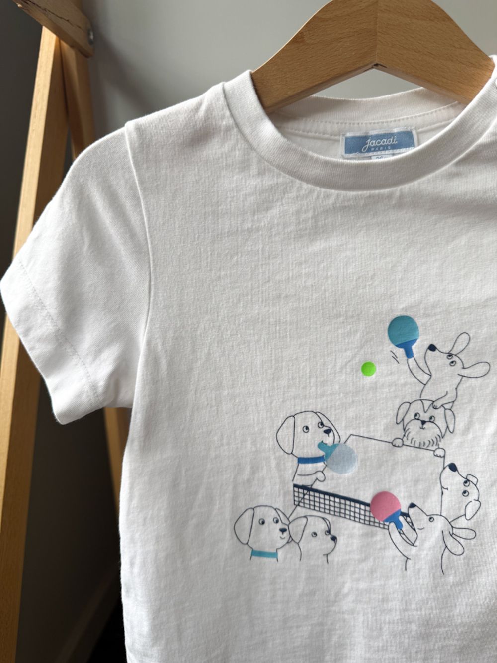 Хлопковая футболка Jacadi, 98