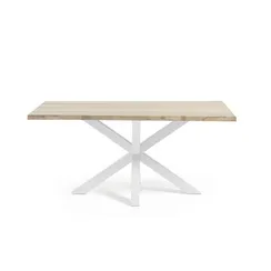 Обеденный cтол Arya 160x90 белый отбеленный дуб