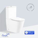 Унитаз напольный Ceruttispa ПЬЕРА (PIERA) Tornado CT10560 безободковый (630х350х795)