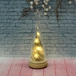 Сувенир с подсветкой «Ёлочка» 8,0*23 см, серебро