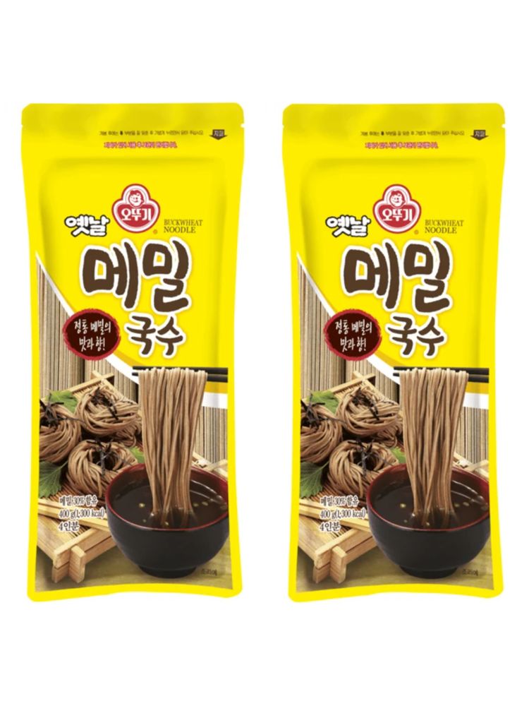 Лапша гречневая Ottogi Buckweat noodle 400 г x 2 шт