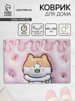 Диатомитовый коврик для ванной 40×60 см