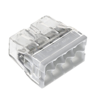 Клемма Exser 2273-248 24А 8 выходов, 0,5-2,5мм с пастой