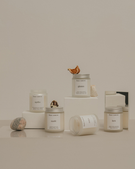 Свеча матовая Flame Moscow