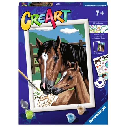 Ravensburger - CreArt Книга для рисования Лошади 235735 / артикул   235735  / GTIN 4005556235735