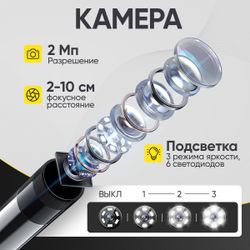 ICARTOOL (IC-VC156) Видеоэндоскоп управляемый, 6,0 мм