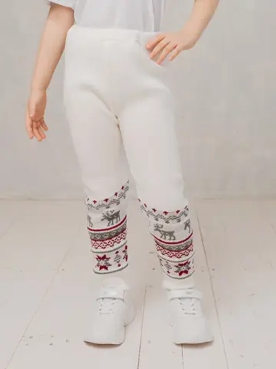 Рейтузы вязаные с орнаментом