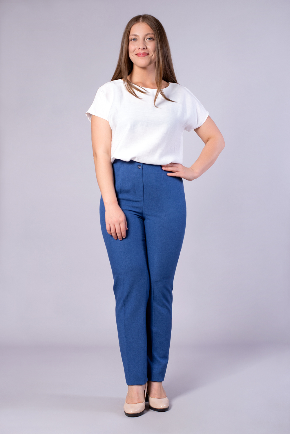 Брюки женские 04Ла, Деним #259Ден0204Ла