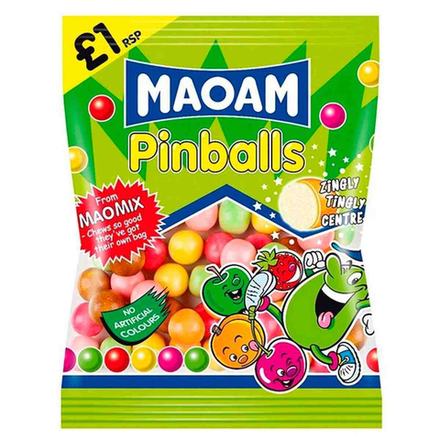 Жевательный конфеты Maoam Pinballs, 200 г
