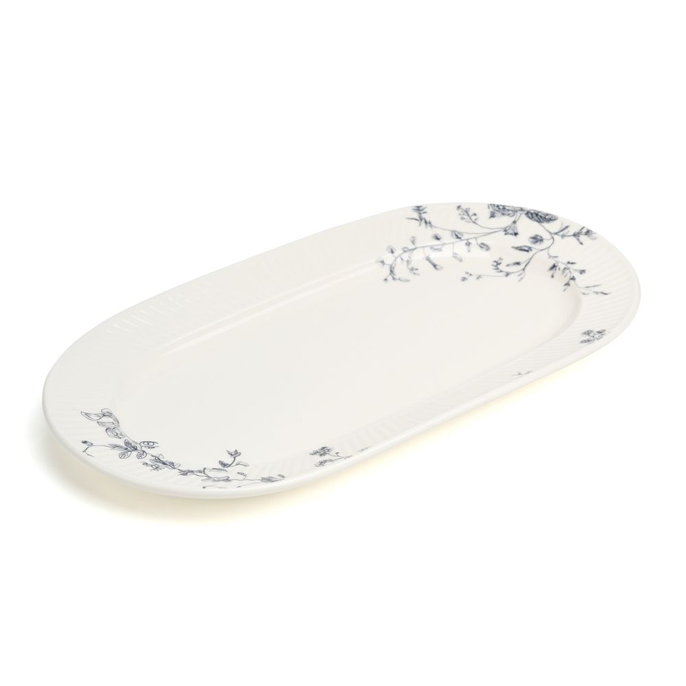 БЛЮДО ОВАЛЬНОЕ LEFARD "BLUE GARDEN" 30*16,5*2,5 СМ