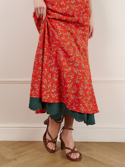 Платье на завязках