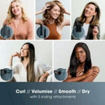 Набор для укладки и сушки волос 5 в 1 Shark FlexStyle 5-in-1 Air Styler & Hair Dryer - Teal
