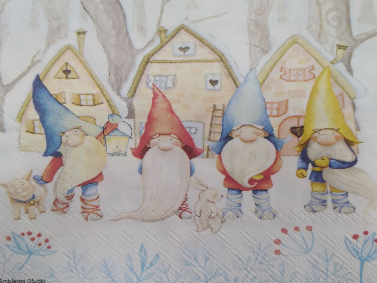 салфетка GNOMES