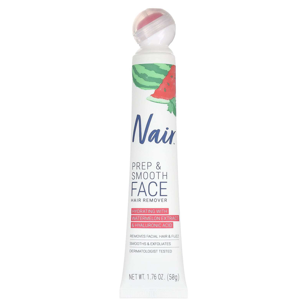 Nair, Prep & Smooth Face, средство для депиляции, 50 г (1,76 унции)