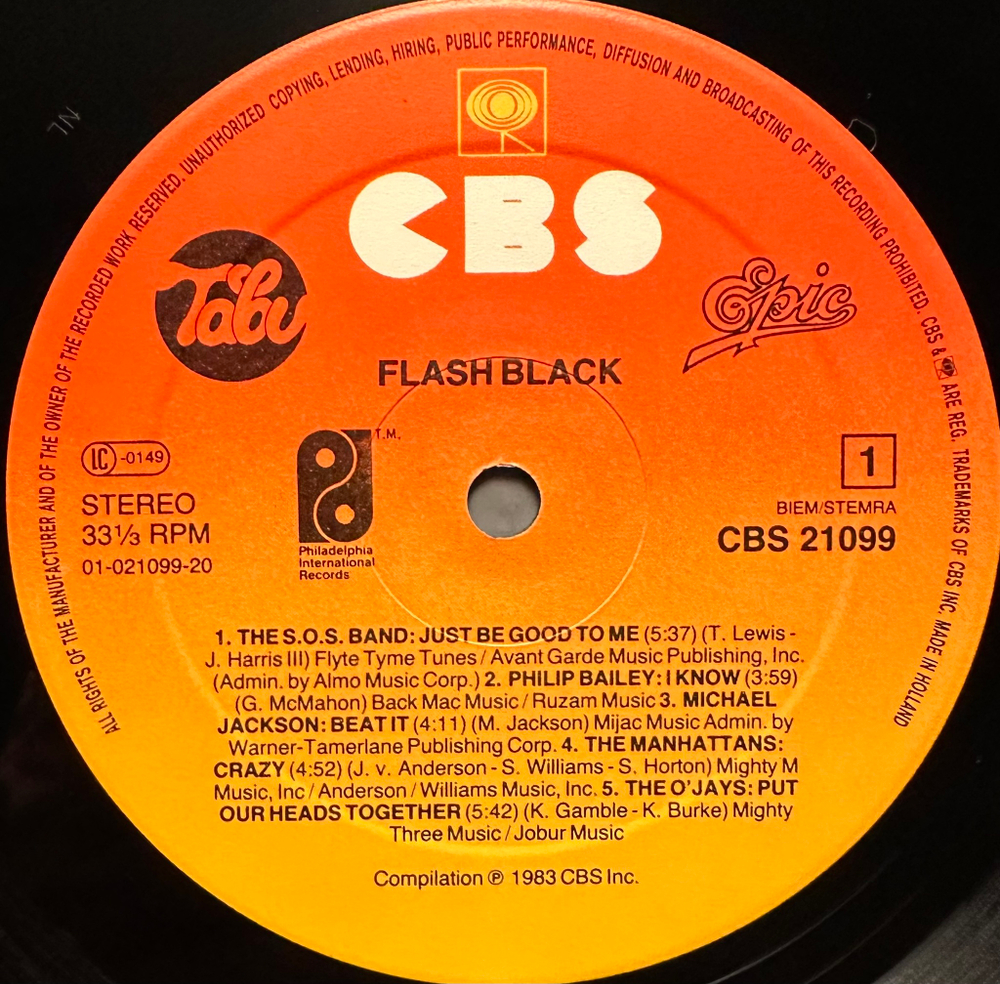 Flash Black (Голландия 1983г.)