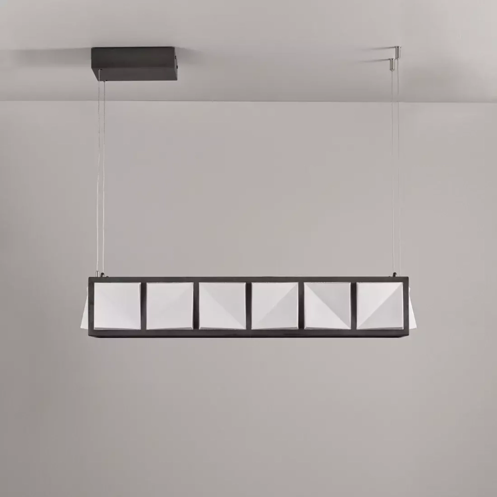 Подвесной светильник Davey Lighting Tiled Diner Pendant, арт. DP7633/BR/WE/NM