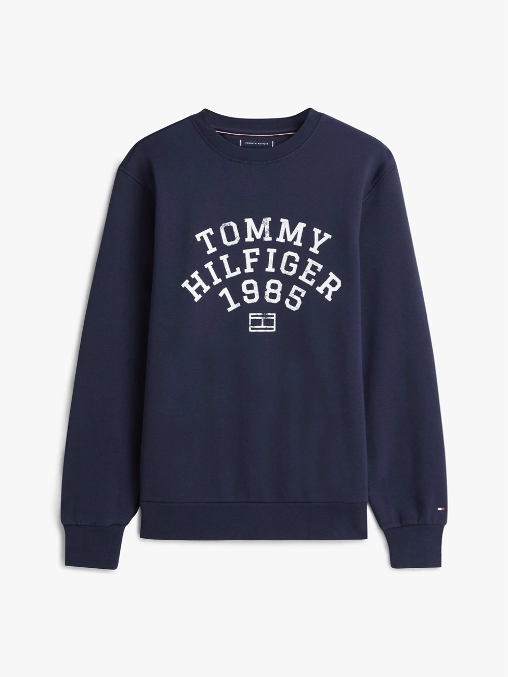 Свитшот Tommy Hilfiger Arch Logo Flex Fleece Navy