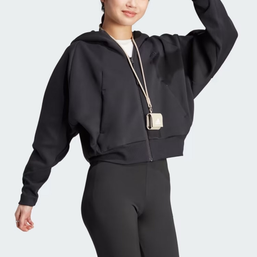 Зипка Adidas женская SS24 Z.N.E., черн.