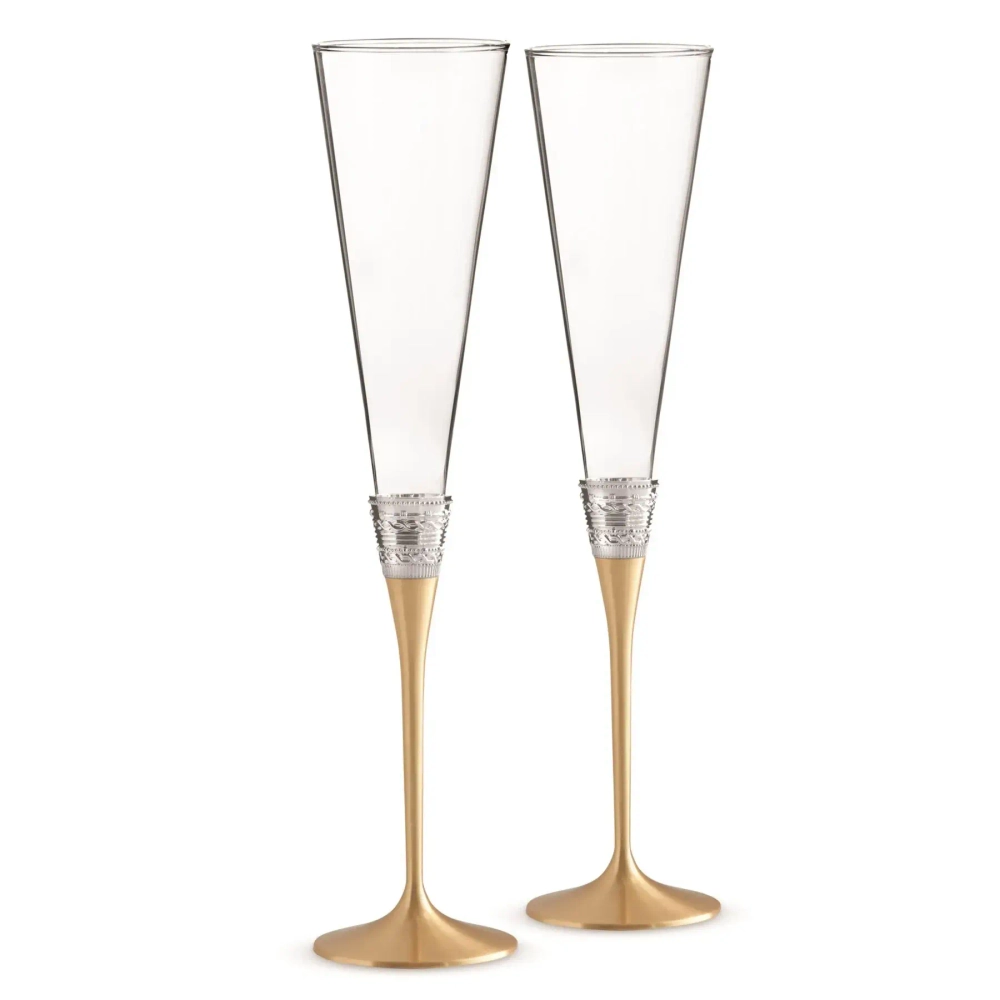 Wedgwood Набор из 2 бокалов Vera Wang Giftware золото