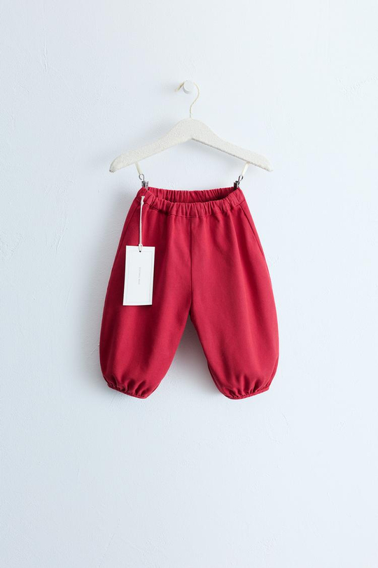 ZARA TIMELESS БРЮКИ-БАЛЛОНЫ, КРАСНЫЙ