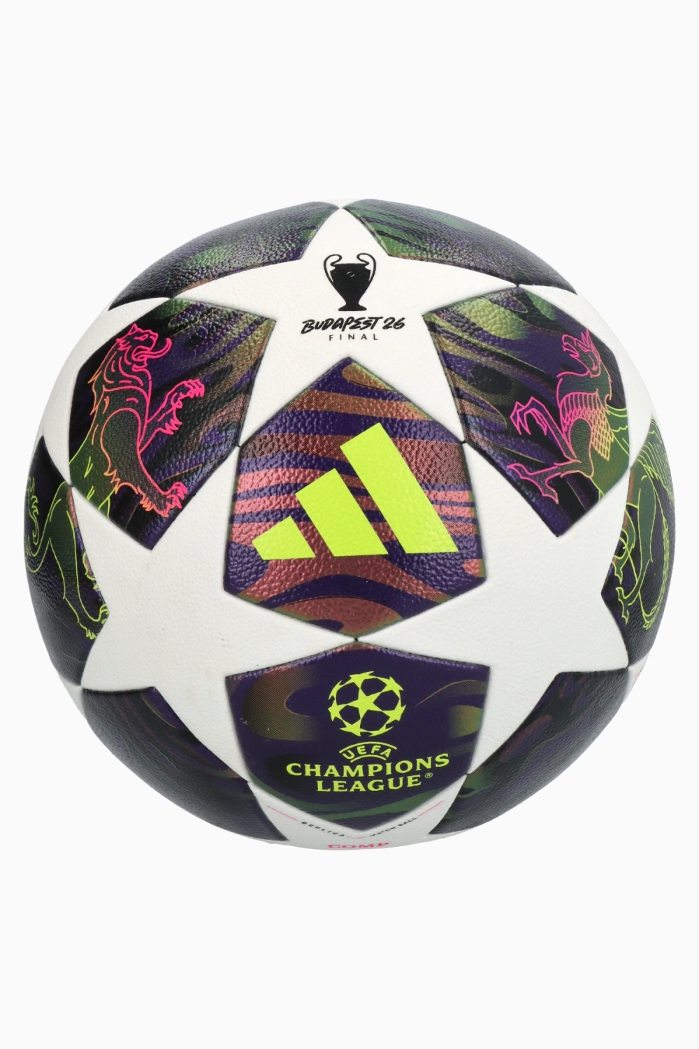 Футбольный мяч adidas UCL Competition 25/26 Final размер 5 - фиолетовый