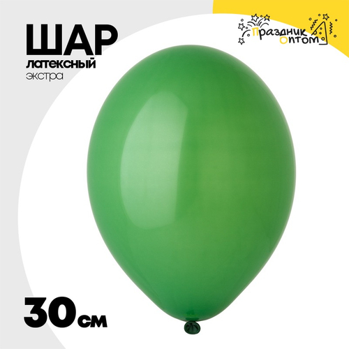 Шар латексный Экстра Пастель 30 см (Зеленый)