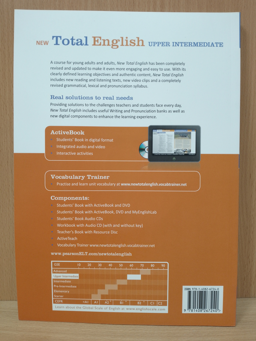 New Total English Upper Intermediate Student's Book with Active Book Pack