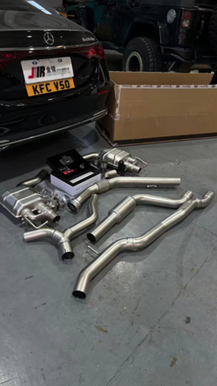 Выхлопная система для Mercedes-Benz E class W214 E300L 2024+ Мерседес