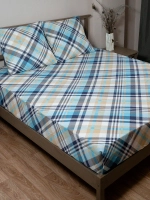 Простыня 2х спальная 180х215 см 100% хлопок