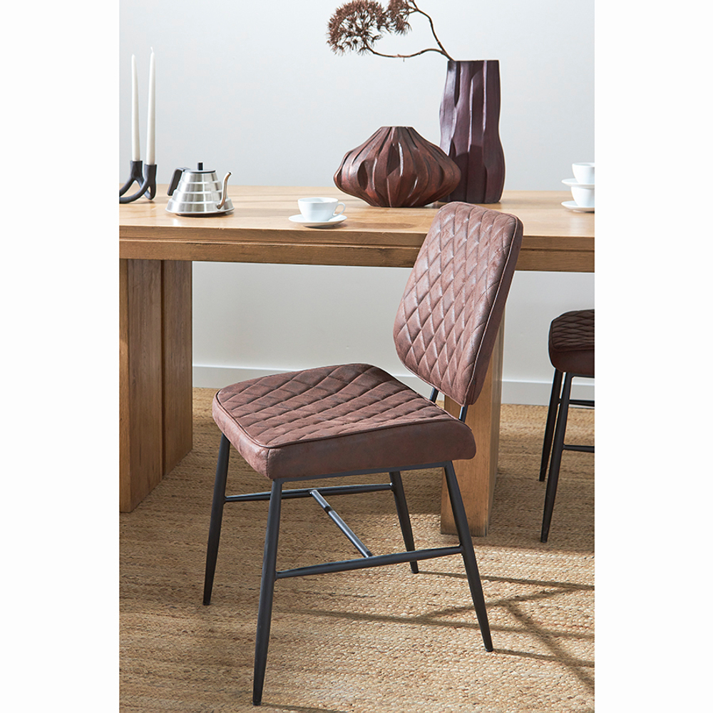 Стул Bergenson Bjorn Maril bf-ach-mrl-lth-brn