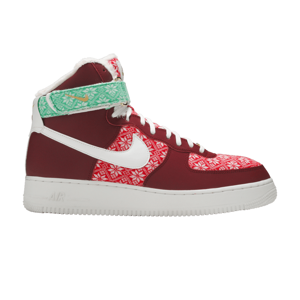 All red high top air force 1s store