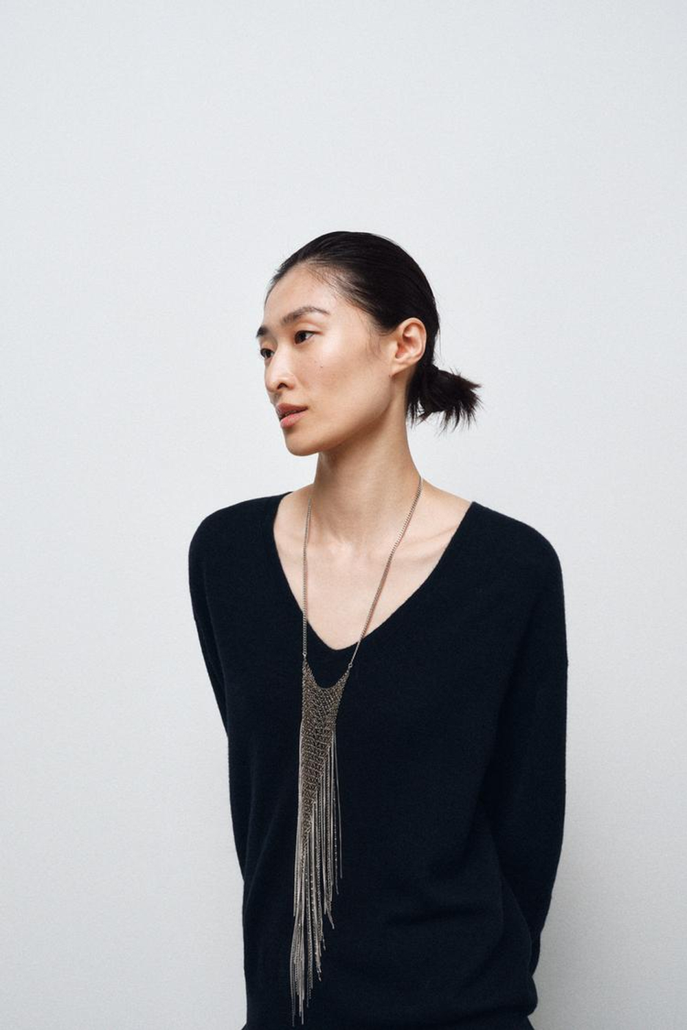 ZARA ДЖЕМПЕР ИЗ 100% СВЕРХМЯГКОЙ ШЕРСТИ, МОРСКОЙ СИНИЙ