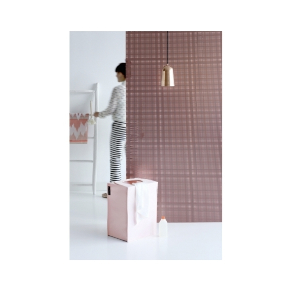 Сумка для белья Brabantia прямоугольная розовая общий вид