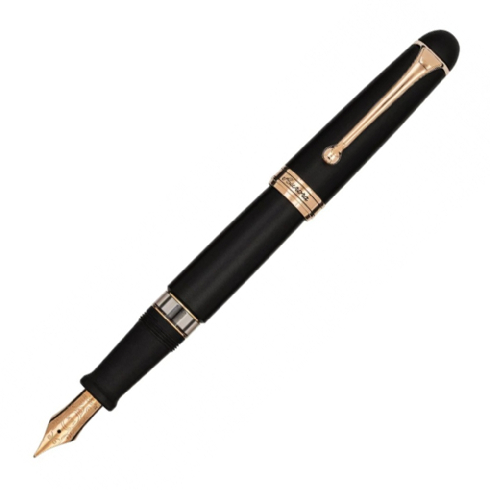 Перьевая ручка Aurora 88 Big Black PGT, перо — F, в подарочной коробке