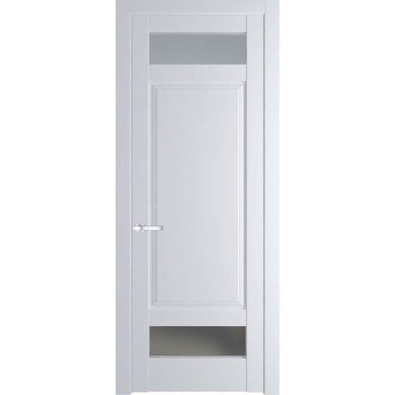 Межкомнатная дверь эмаль Profil Doors 4.3.4PD вайт остеклённая