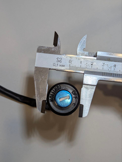 Замок зажигания для мотоцикла универсальный двухпозиционный