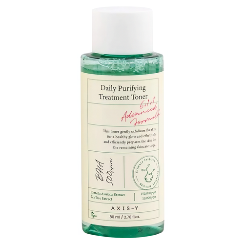 AXIS-Y Daily Purifying Treatment Toner тоник для проблемной кожи с центеллой и BHA-кислотой