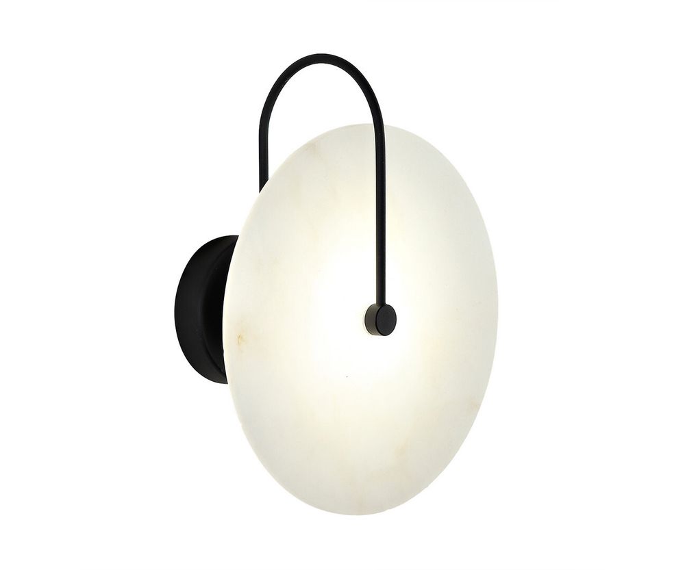 Kink Light 08437,19 Настенный светильник Мелисса черный/белый