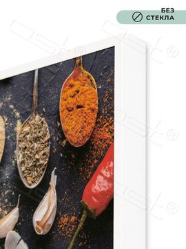 Настенные часы-постер "Spices 2"