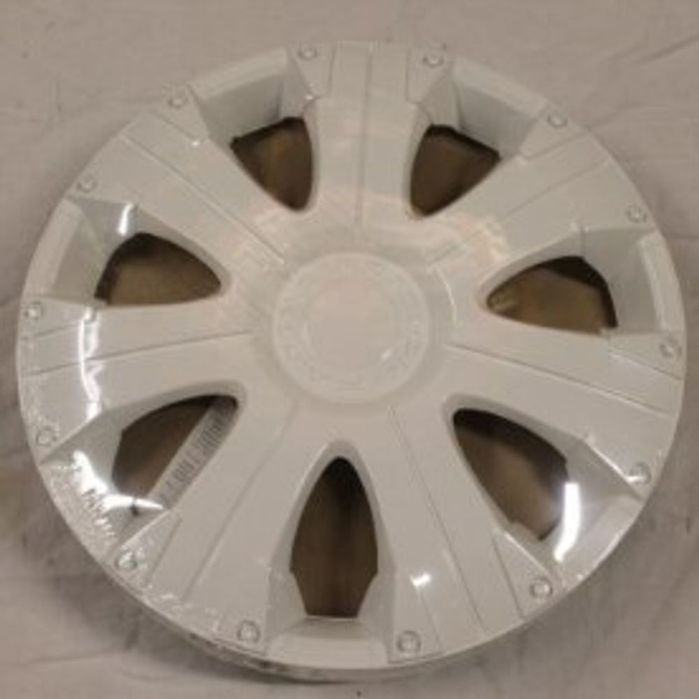 Колпак колеса R15 Расинг белый (в мешке 5 упак) (STAR)